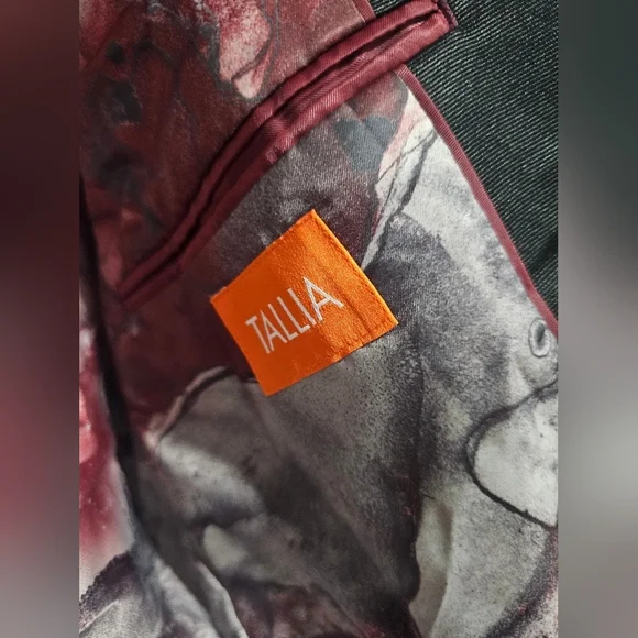 Tallia Men's Black Blazer​ - Picture 6 of 8